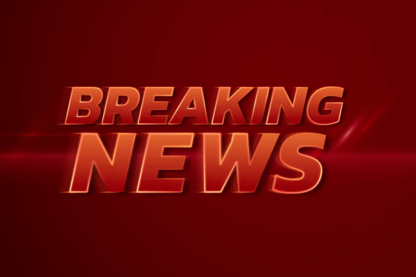 Breaking news search behavior shown through a bold red breaking news alert graphic.